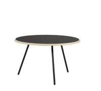 Mesa de Centro Soround Laminado Negro Ø75 H44,5