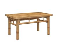 Mesa de centro tabú para exterior bambú 35x70x40 cm