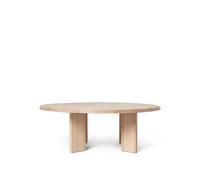Ferm Living Mesa de centro Tarn 107.6x108.1 cm White oiled beech