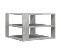 Mesa de centro triunfo 2 estantes gris 40x59,5x59,5 cm