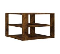Mesa de centro triunfo 2 estantes roble 40x59,5x59,5 cm