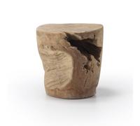 Mesa de centro Tropicana en madera maciza de teca Ø 35