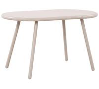 Mesa de centro velva plástico gris claro 45x80x45 cm