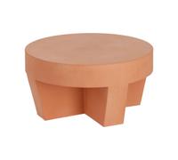 Mesa de centro Vilena de terracota Ø 60 cm