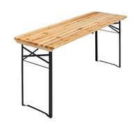 Mesa de cervecería plegable de madera 180 cm