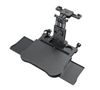 Mesa de Coche Ysislybin, Mesa de Asiento Trasero Plegable Multifuncional con Soporte para Bebidas y Bandeja de Comida en Negro para Automóvil