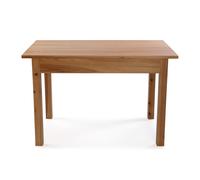 Mesa de cocina fija sparrow 120x120 cm color roble