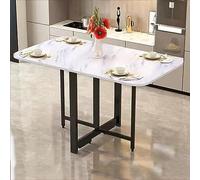 Mesa de Cocina Plegable Mesa de Comedor de Hoja abatible, Mesa de Comedor Plegable, Mesa de Cocina Plegable de Madera, Mesa Extensible multifunción, Muebles Plegables Extensibles para ahorr