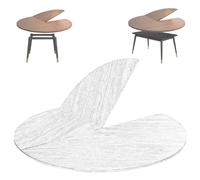 Mesa de cocina redonda plegable para uso en interiores y exteriores, mesa de madera, solo teca amarilla, 240 cm, diseño que ahorra espacio, solución de comedor ligera y elegante