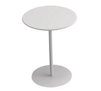 Mesa de cóctel redonda de metal, mesa auxiliar pequeña para sala de estar, cafetería, hogar, bar, elegante mesa de comedor de 40 x 50 cm, muebles modernos para decoración del hogar