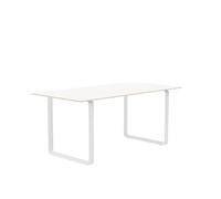 Mesa de Comedor 70/70 170x85 Laminado Blanco/Gris