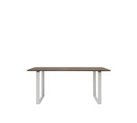 Mesa de Comedor 70/70 170x85 Roble Ahumado/ Gris
