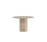Mesa de comedor bianca 110x110x75 beige