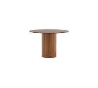 Mesa de comedor bianca dt110 110x110x75 marrón