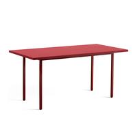 Mesa de Comedor Bicolor L160 Rojo granate/Rojo