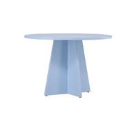 Mesa de comedor bootcut 110x110x75 azul