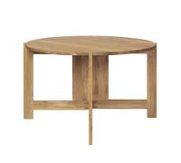 Kristina Dam Studio Mesa de comedor Collector Ø120 × 74 cm Roble lacado en tono cálido