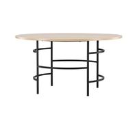 Mesa de comedor copenhagen 140x140x74 beige
