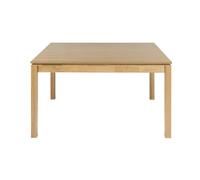 Mesa de comedor cuadrada de madera clara L140 cm SYLVA