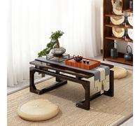 Mesa de comedor de piso bajo, no requiere montaje, diseño de carga fuerte para comedor, té y oficina