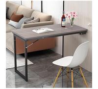 Mesa de comedor expandible que ahorra espacio, plegable, montada en la pared, mesa de comedor flotante para comedor, sala de estar, dormitorio, balcón y cocina, versátil y elegante