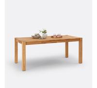 Mesa de comedor extensible de roble, de 6 a 10 cubiertos, ADELITA. Talla 10 personas. Color Roble