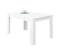 Miroytengo Mesa Extensible de Salón Comedor Kendra en Varios Colores 140-190x90x78 cm Blanco Mate