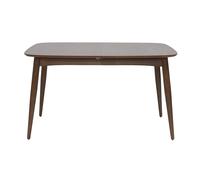 Mesa de comedor extensible nogal L130-190 cm NORDECO