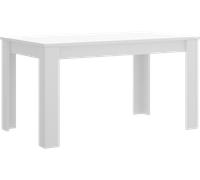 Mesa de comedor extensible tanit blanco 140x77x90 cm (largoxaltoxancho)