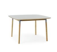 Mesa de Comedor Form Gris/roble 120 x 120 cm