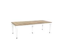Mesa de Comedor Home ESPRIT Blanco Abeto 100 x 100 x 78 cm
