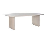 Mesa de Comedor Home ESPRIT Blanco Madera de mango 218 x 100 x 76 cm