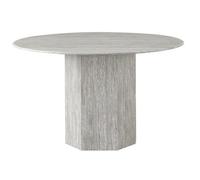 Mesa de Comedor Home ESPRIT Granito Madera MDF 120 x 120 x 75 cm