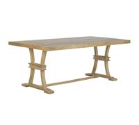 Mesa de Comedor Home ESPRIT Natural Madera Madera de mango