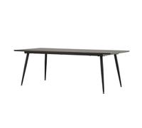 Mesa de comedor keholmen 100x220x75 marrón 220 cm