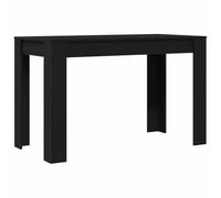 Mesa de Comedor Mesa de Cocina Minimalista Moderna de Madera de Ingeniería con Líneas Elegantes Cena Fácil y Resistente para Espacios Pequeños (Roble Negro)