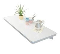Mesa de comedor montada en la pared, escritorio plegable que ahorra espacio para oficina en casa pequeña y cocina, 90 x 30 cm (largo x ancho), elegante mesa de bar de desayuno de madera