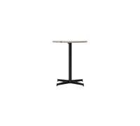 Mesa de Comedor Nook Ø60 Negro/ Kunis Breccia