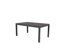 Mesa de comedor para exterior marbella 100x160x75 negro