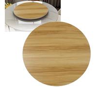Mesa De Comedor Plato Giratorio 50 60 70 80 90 100cm Mesa Giratoria Grande De Madera Plato Giratorio De Madera Lazy Susan Con Bandeja Giratoria Organizador De Mesa Para Cocina(Natural,32in/80cm)