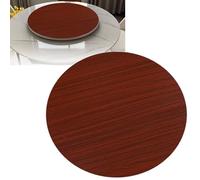Mesa De Comedor Plato Giratorio 50 60 70 80 90 100cm Mesa Giratoria Grande De Madera Plato Giratorio De Madera Lazy Susan Con Bandeja Giratoria Organizador De Mesa Para Cocina(Teak,28in/70cm)