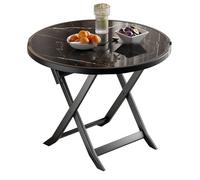 Mesa de comedor plegable, capacidad de carga de 150 kg, diseño que ahorra espacio para cocinas pequeñas, mesa compacta de 60 x 60 cm, color blanco, perfecta para espacios limitados