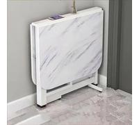 Mesa de Comedor Plegable con Hojas abatibles, Mesa de Cocina Plegable de Madera, Mesa Extensible Multifuncional, Mesa Plegable móvil, Muebles Plegables expandibles Que ahorran Espacio, Plegables