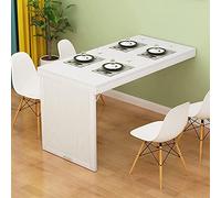 Mesa de comedor plegable de pared, escritorio convertible de MDF para espacios pequeños, ideal para oficina, dormitorio, cocina, diseño que ahorra espacio