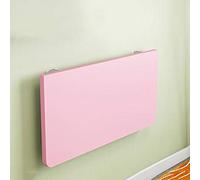 Mesa de comedor plegable de pared, mesa de madera que ahorra espacio para dormitorio y sala de estar, color blanco, 100 x 40 cm, perfecta para espacios pequeños y decoración moderna
