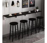 Mesa de comedor plegable montada en la pared, diseño que ahorra espacio para cocina, bar y cafetería pequeña