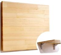 Mesa de comedor plegable montada en la pared versátil de madera para laptop y banco de trabajo para cocina/lavandería, ahorro de espacio y diseño resistente (39 x 16 pulgadas)