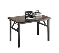 Mesa de comedor plegable portátil para 6 bancos de esquina, mesa de cocina, mesa rectangular pequeña para TV, color negro (100 x 60 x 75 cm)