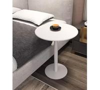Mesa de comedor redonda ajustable - Mesa de pub para 2 - 4 personas, estructura de metal, 62 cm/71,9 cm, elegante mesa de centro decorativa para sala de estar, tamaño: 40 x 62 cm