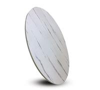 Mesa de comedor redonda de madera de 100 cm con Lazy Susan, bandeja giratoria de 360°, perfecta para compartir fácilmente los alimentos y una experiencia gastronómica elegante, accesorio esencial de